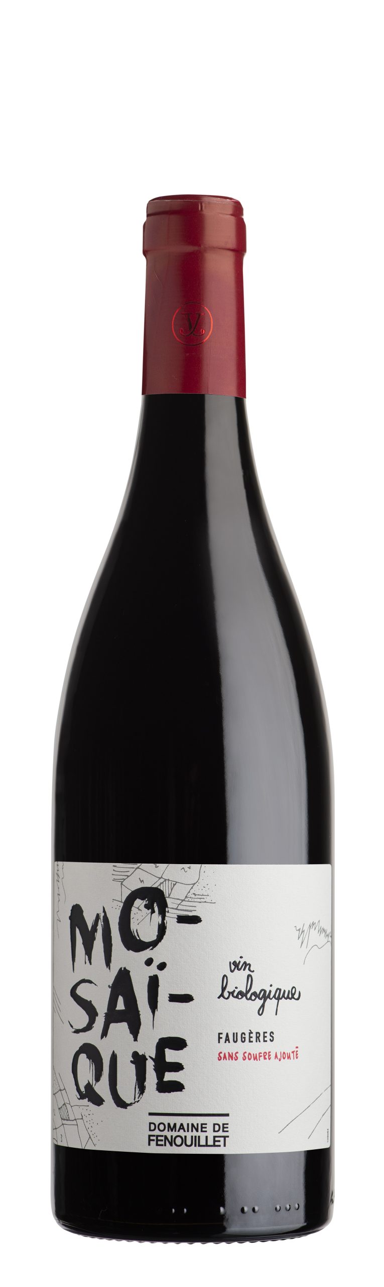 Mosaïque BIO, HVE, sans soufre ajouté - Vin AOP Faugères - Domaine de Fenouillet