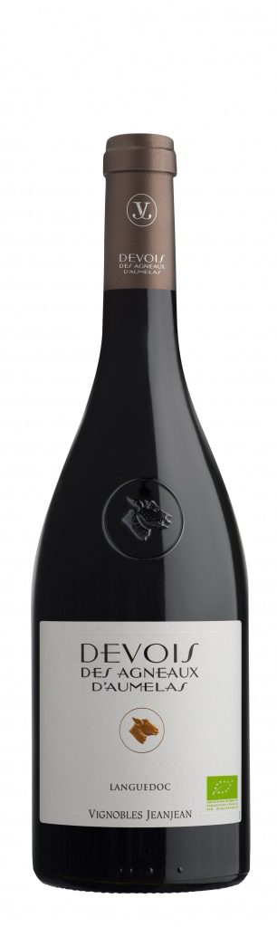 devois des agneaux d'aumelas vin aop languedoc rouge bio des vignobles jeanjean